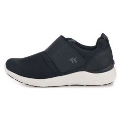 Tom Tailor Tenisówki Męskie 41 Czarne. Czarne trampki męskie Tom Tailor, bez wzorów, na rzepy. Za 266,00 zł.