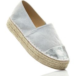 Espadryle z kolekcji Maite Kelly bonprix szary. Szare espadryle damskie marki bonprix. Za 32,99 zł.