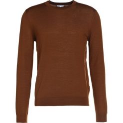 Reiss WESSEX Sweter copper. Pomarańczowe swetry klasyczne męskie marki Reiss, m, z wełny. W wyprzedaży za 381,75 zł.