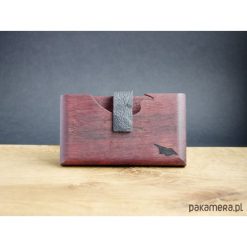 Drewniany Portfel Amaranth. Szare portfele damskie marki Pakamera. Za 99,00 zł.
