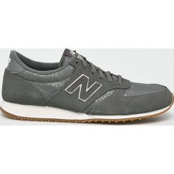 New Balance - Buty WL420GPG. Szare buty sportowe damskie marki New Balance, z materiału. W wyprzedaży za 299,90 zł.