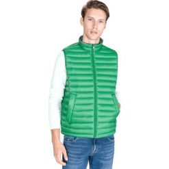 Tommy Hilfiger Kamizelka Zielony. Zielone płaszcze męskie TOMMY HILFIGER, na wiosnę, m, bez wzorów, z materiału. Za 791,95 zł.