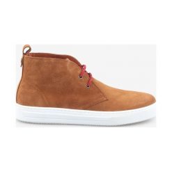 Trussardi Jeans Tenisówki Brązowy. Pomarańczowe trampki męskie Trussardi Jeans, bez wzorów, z jeansu, bez zapięcia. Za 585,95 zł.