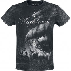 Nightwish Woe To All T-Shirt czarny. Czarne koszulki męskie marki Nightwish, xl, z nadrukiem, z dekoltem na plecach. Za 121,90 zł.
