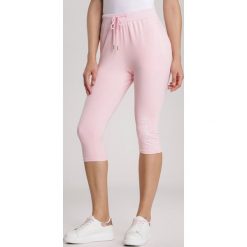 Różowe Spodnie Alluleh. Różowe spodnie damskie Renee, s, z dresówki. Za 59,99 zł.