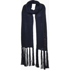 Szalik damski. Niebieskie kominy damskie Top Secret, ze splotem. W wyprzedaży za 34,99 zł.