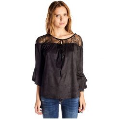 Fornarina Bluzka Damska Luna - Black Koszulka Bi185L50Jg1800 (Rozmiar M). Czarne koszulki damskie marki Fornarina, m, bez wzorów, bez kołnierzyka, bez rękawów. W wyprzedaży za 151,00 zł.