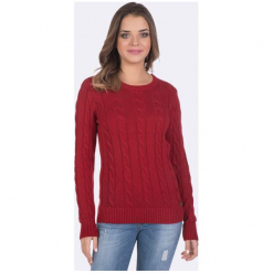 Giorgio Di Mare Sweter Damski Xl Burgundowy. Czerwone swetry klasyczne damskie marki Giorgio di Mare, xl. Za 169,00 zł.