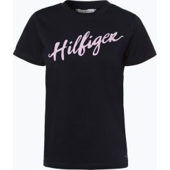 Tommy Hilfiger - T-shirt damski, niebieski. T-shirty damskie TOMMY HILFIGER. Za 129,95 zł.