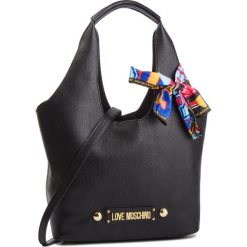 Torebka LOVE MOSCHINO - JC4046PP17LD0000 Nero. Czarne torebki klasyczne damskie Love Moschino, bez wzorów, ze skóry ekologicznej, klasyczne, duże, bez dodatków. W wyprzedaży za 499,00 zł.