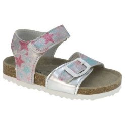 Beppi Sandały Dziewczęce Casual Sandal 23, Srebrny. Szare sandały dziewczęce BEPPI, z paskami. Za 67,00 zł.