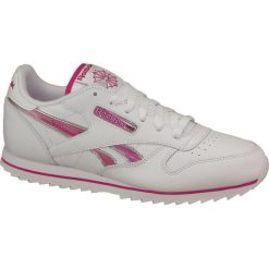 Buciki niemowlęce: Reebok Buty juniorskie CL Lthr Ripple III białe r. 37 (V59227)