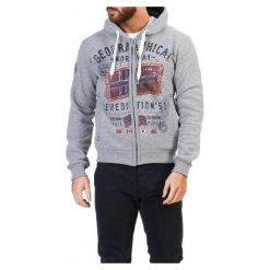 Geographical Norway Bluza Filliam_man. Bluzy męskie Geographical Norway, na zimę, m, z nadrukiem, z bawełny, z kapturem, bez rękawów, długie, bez kaptura. Za 132,00 zł.