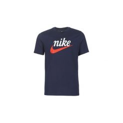 T-shirty z krótkim rękawem Nike M NSW SS TEE HERITAGE+ HBR. Niebieskie t-shirty męskie Nike, s, bez wzorów, bez kołnierzyka, krótkie. Za 129,00 zł.