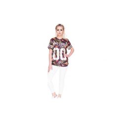 T-shirt Purple Paradise. Fioletowe t-shirty damskie marki Who cares. Za 89,99 zł.