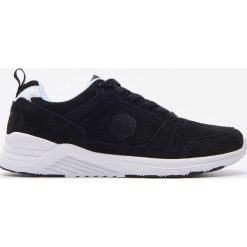 Skórzane sneakersy - Czarny. Czarne sneakersy męskie House, bez zapięcia. W wyprzedaży za 99,99 zł.
