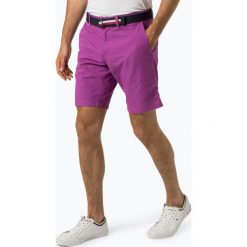 Tommy Hilfiger - Spodenki męskie - Brooklyn, różowy. Różowe spodenki i szorty męskie TOMMY HILFIGER, m, w paski, z bawełny, eleganckie. Za 299,95 zł.