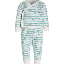Bluzy chłopięce: Frugi KYNANCE KIMONO OUTFIT SET Bluza white