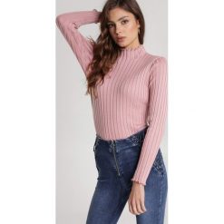 Różowy Golf Celathera. Różowe bluzy damskie Renee, s, bez wzorów, bez rękawów, bez kaptura. Za 89,99 zł.