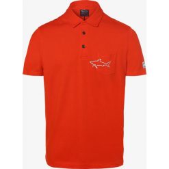 Paul & Shark - Męska koszulka polo, pomarańczowy. Pomarańczowe koszulki męskie Paul & Shark, m, bez wzorów, klasyczne, bez rękawów. Za 879,95 zł.