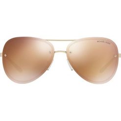 Michael Kors - Okulary La Jolla. Brązowe okulary przeciwsłoneczne damskie marki Michael Kors. W wyprzedaży za 499,90 zł.