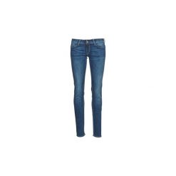 Jeansy slim fit Le Temps des Cerises PULP. Niebieskie jeansy damskie Le Temps Des Cerises, bez wzorów, z jeansu. W wyprzedaży za 299,30 zł.
