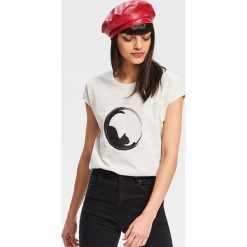 T-shirt z nadrukiem - Jasny szar. Szare t-shirty męskie marki Reserved, s, z nadrukiem. Za 29,99 zł.
