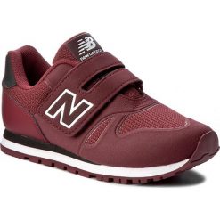 Sneakersy NEW BALANCE - KA373BDY Bordowy. Czerwone trampki chłopięce New Balance, z materiału, na rzepy. W wyprzedaży za 199,00 zł.