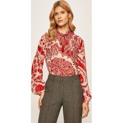 Twinset - Bluzka. Różowe bluzki damskie Twinset, na imprezę, s, bez wzorów, z bawełny, bez kołnierzyka, z długim rękawem. Za 989,90 zł.