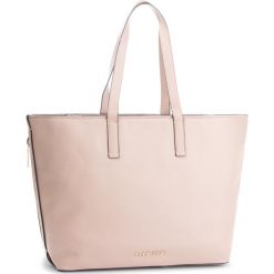 Torebka CALVIN KLEIN - Drive Shopper K60K604460 007. Brązowe shopper bag damskie Calvin Klein, ze skóry ekologicznej, na ramię. Za 699,00 zł.