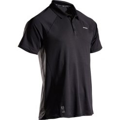 Koszulka Polo Tenis Tpo 500 Dry Męska. Niebieskie koszulki męskie ARTENGO, m, bez wzorów, z elastanu, polo, bez rękawów, tenisowe. Za 49,99 zł.