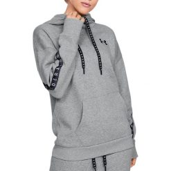 UNDER ARMOUR TAPED FLEECE HOODIE > 1352744-035. Bluzy damskie Under Armour, m, bez wzorów, z bawełny, bez rękawów, bez kaptura. Za 259,99 zł.