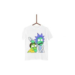 Koszulka Toxic Rick i Morty Męska. Białe koszulki męskie Failfake, s, bez wzorów, bez kołnierzyka, bez rękawów. Za 130,00 zł.