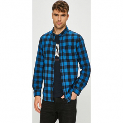 PRODUKT by Jack & Jones - Koszula 12130163. Szare koszule męskie na spinki PRODUKT by Jack & Jones, l, w kratkę, z tkaniny, button down, z długim rękawem. W wyprzedaży za 79,90 zł.
