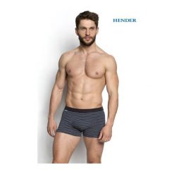 Bokserki męskie: Bokserki 34259-90X 2 sztuki: Ciemnoszare + Wzór