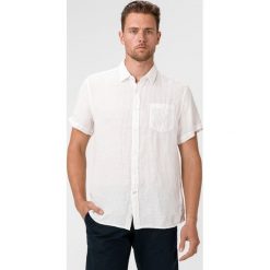 Pepe Jeans Adrian Koszula Biały. Białe koszule męskie Pepe Jeans, l, bez wzorów, z bawełny, bez kołnierzyka, z krótkim rękawem. Za 330,95 zł.
