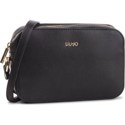 Torebka LIU JO - Xs Crossbody N19092 E0040 Nero 22222. Czarne listonoszki damskie marki Liu Jo, bez wzorów, ze skóry ekologicznej, wizytowe, na ramię, bez dodatków. Za 399,00 zł.
