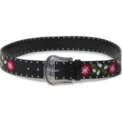 Desigual Guindilla Pasek Czarny. Czarne paski damskie Desigual, w paski, z materiału. Za 223,95 zł.