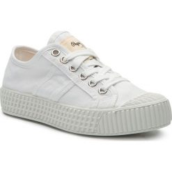 Trampki PEPE JEANS - In-G Low Girls PGS30405 White 800. Białe trampki dziewczęce Pepe Jeans, bez wzorów, z jeansu, na sznurówki. W wyprzedaży za 169,00 zł.