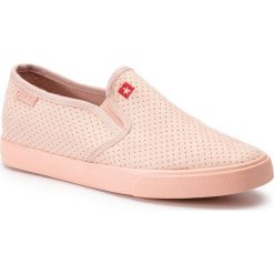 Tenisówki BIG STAR - DD274891 Pink. Różowe półbuty damskie marki BIG STAR, na co dzień, bez wzorów, z gumy, retro, bez obcasa, bez zapięcia. Za 99,00 zł.