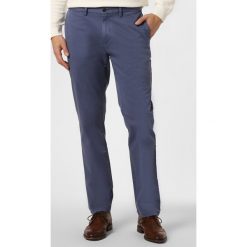 Tommy Hilfiger - Chinosy męskie – Denton, niebieski. Niebieskie spodnie męskie TOMMY HILFIGER, na co dzień, m, bez wzorów, eleganckie. Za 499,95 zł.