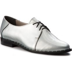 Oxfordy SERGIO BARDI - Calvello SS127321718NC 310. Szare półbuty damskie Sergio Bardi, bez obcasa, na obcasie, bez zapięcia. W wyprzedaży za 179,00 zł.