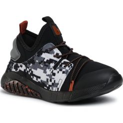Sneakersy BIBI - Evolution 1053137 Black/Orange. Czarne trampki chłopięce Bibi, bez wzorów, z materiału, bez zapięcia. Za 229,00 zł.
