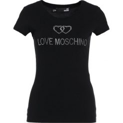 Odzież damska: Love Moschino Tshirt z nadrukiem black