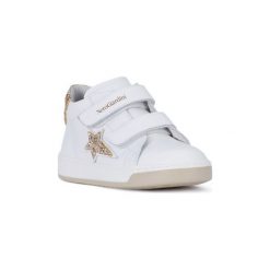 Buty Dziecko Nero Giardini MP NERO GIARDINI MANAUS BIANCO. Białe trampki dziewczęce marki Nero Giardini MP, bez wzorów, bez zapięcia. Za 220,45 zł.
