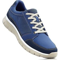 Buty sportowe męskie: Buty sznurowane bonprix niebieski