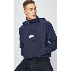 Tommy Jeans - Kurtka. Niebieskie płaszcze męskie marki Tommy Jeans, s, bez wzorów, z poliesteru, krótkie, bez kaptura. Za 699,90 zł.