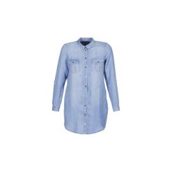 Sukienki krótkie Vero Moda VMSILLA. Niebieskie sukienki hiszpanki Vero Moda, m, z krótkim rękawem, mini. Za 143,20 zł.