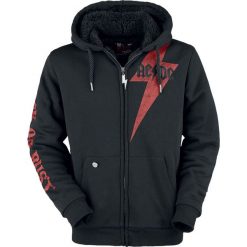 AC/DC EMP Signature Collection Bluza z kapturem rozpinana czarny. Czarne bluzy męskie rozpinane marki AC/DC, m, z aplikacjami, z polaru, z kapturem. Za 284,90 zł.