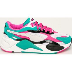 Puma - Buty RS-X Plastic. Niebieskie buty sportowe damskie Puma, bez wzorów, ze skóry, sportowe. Za 479,90 zł.